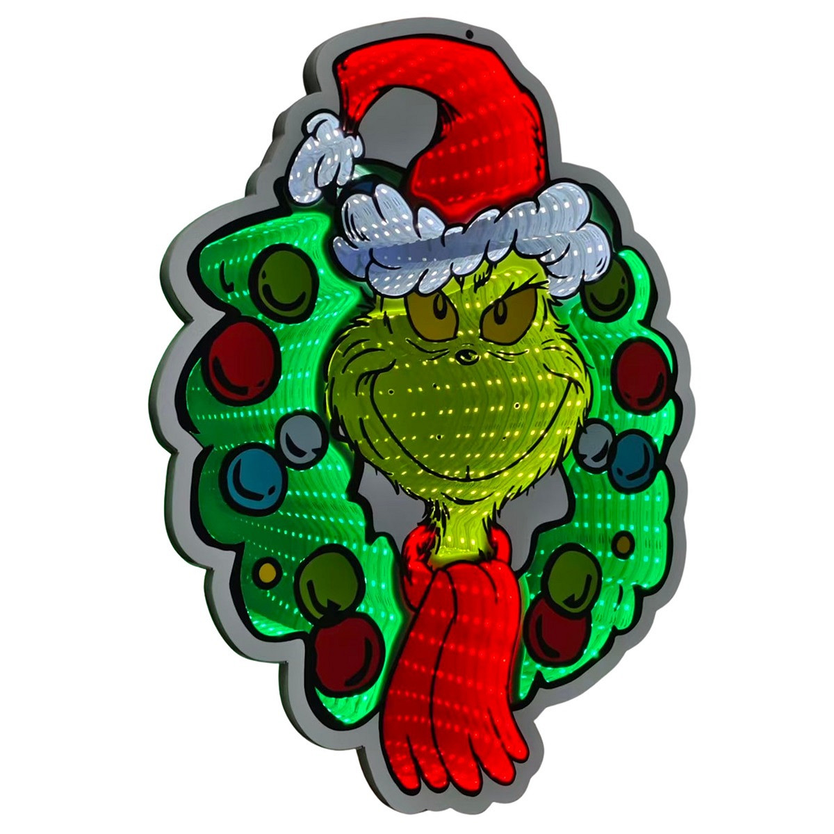 The Grinch Wreath 'Infinity Lighting' - TG26004