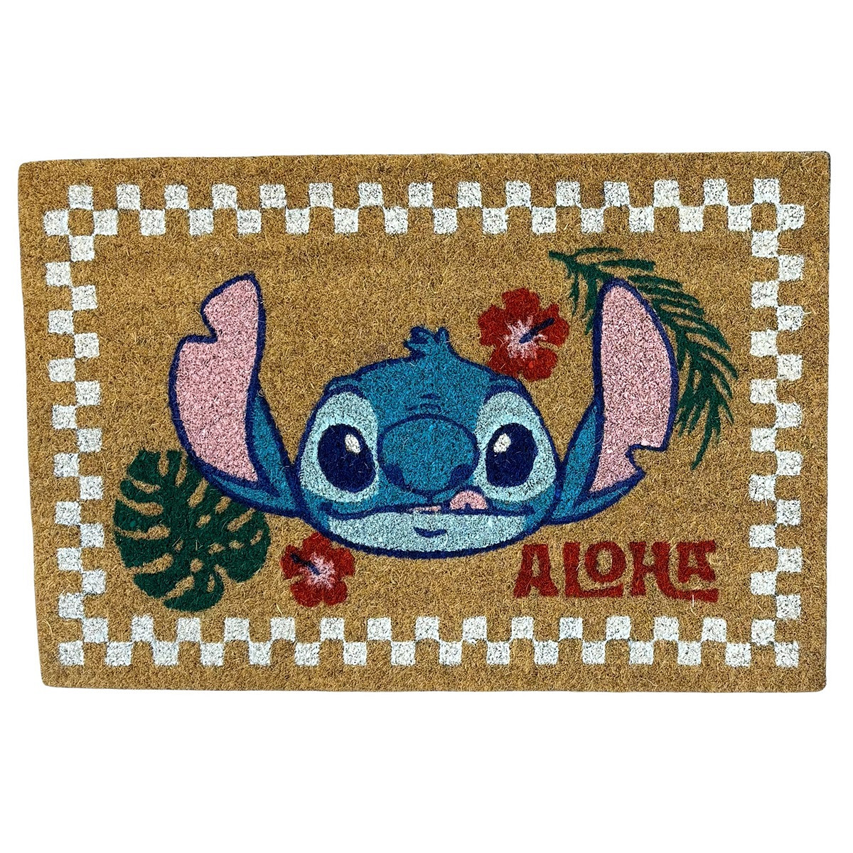 Stitch Aloha Flowers 'Doormat' - DN27070