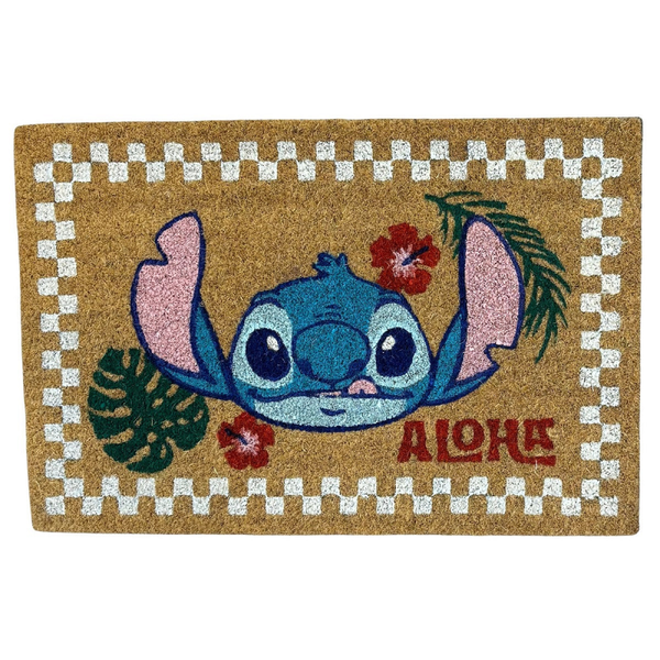 Stitch Aloha Flowers 'Doormat' - DN27070
