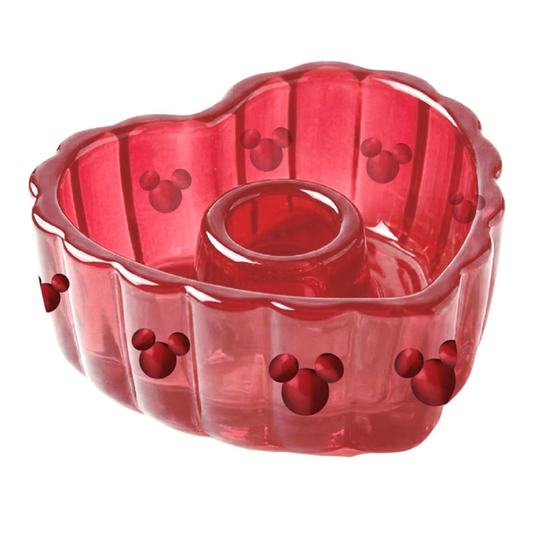 Mickey Mouse Ears 'Heart Candle Holder Red' - DN27030