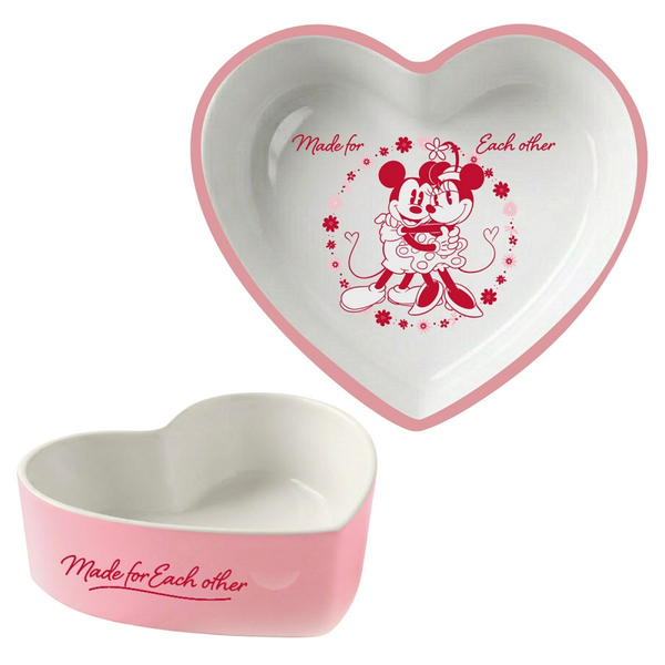 Mickey & Minnie Mouse 'Heart Shaped Bowl Hug' - DN27034