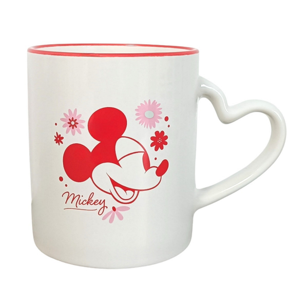 Mickey Mouse 'Heart Shaped Handle Mug' - DN27036