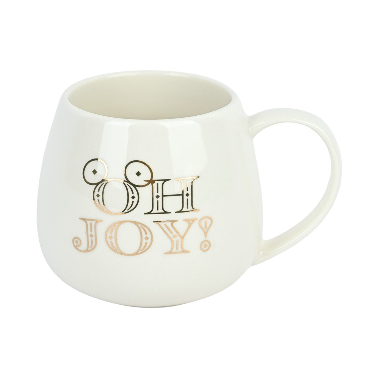 Mickey Mouse Oh Joy White 'Christmas Mug' - DN26277