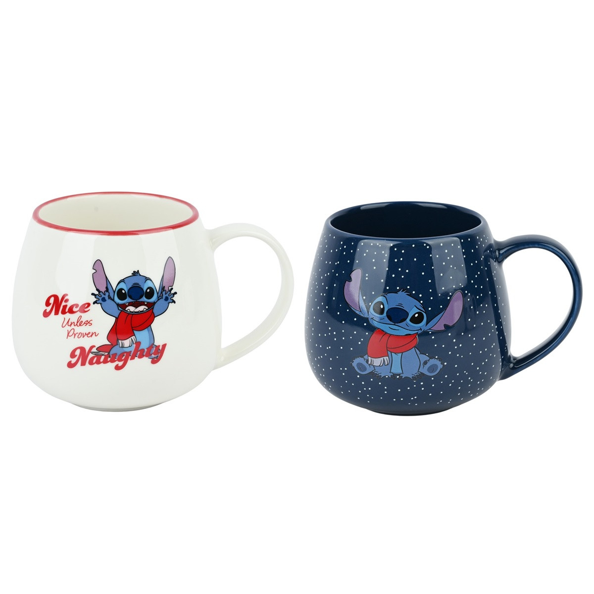 Stitch 'Set of 2 Christmas Mugs' - DN26298