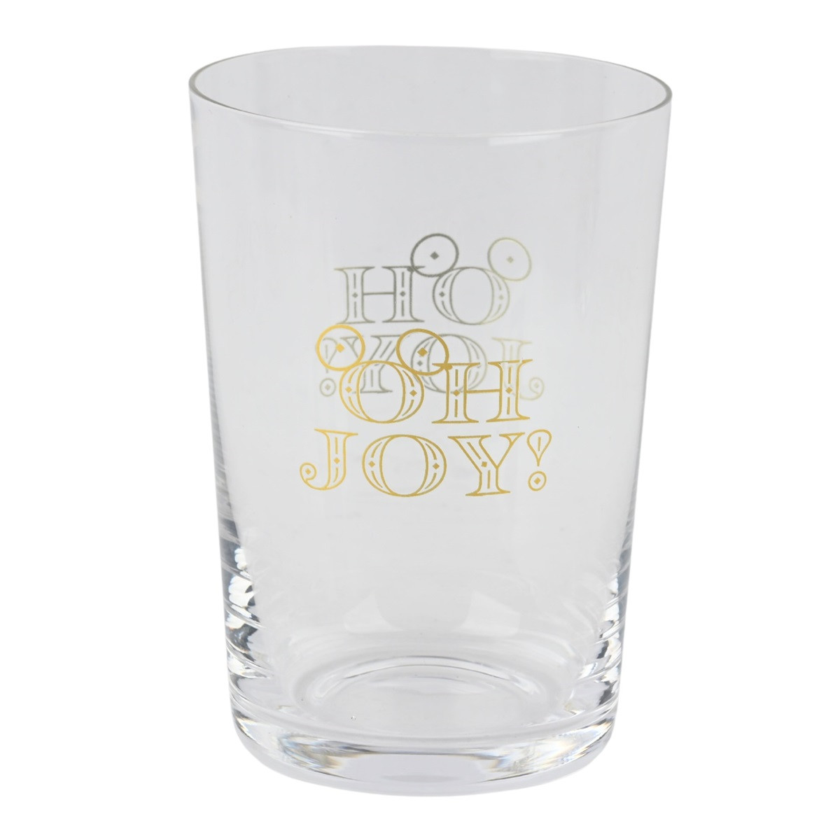 Mickey Mouse Oh Joy Large 'Christmas Glass' - DN26324