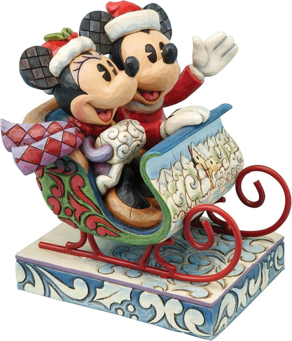 Mickey & Minnie Mouse 'Old Fashioned Sleigh Ride' - 4013970