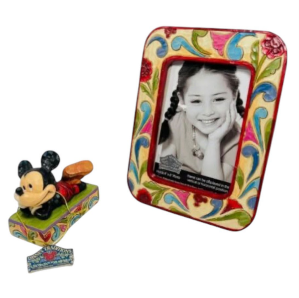 Mickey Mouse & Photo Frame 'Pals For All Time' - 4026370
