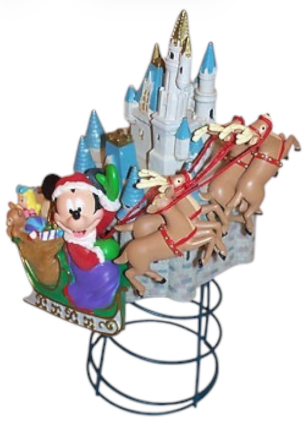 Mickey & Cinderella's Castle 'Tree Topper' - Disney Parks USA