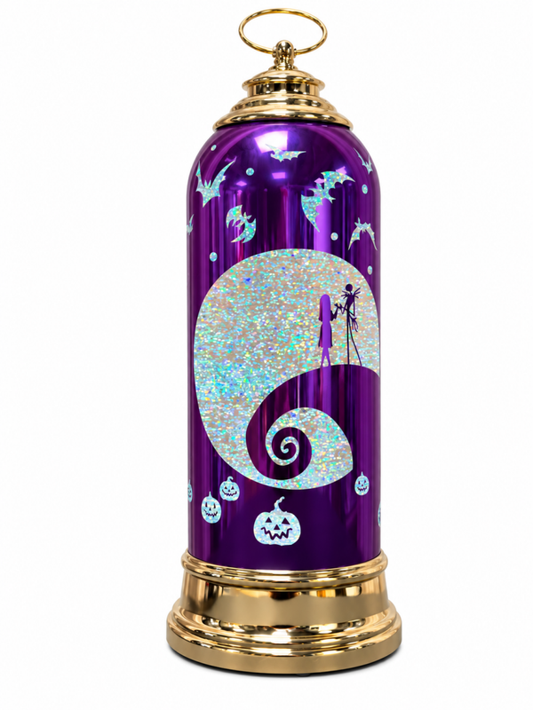 Disney Animated Halloween Lantern 'Jack & Sally'