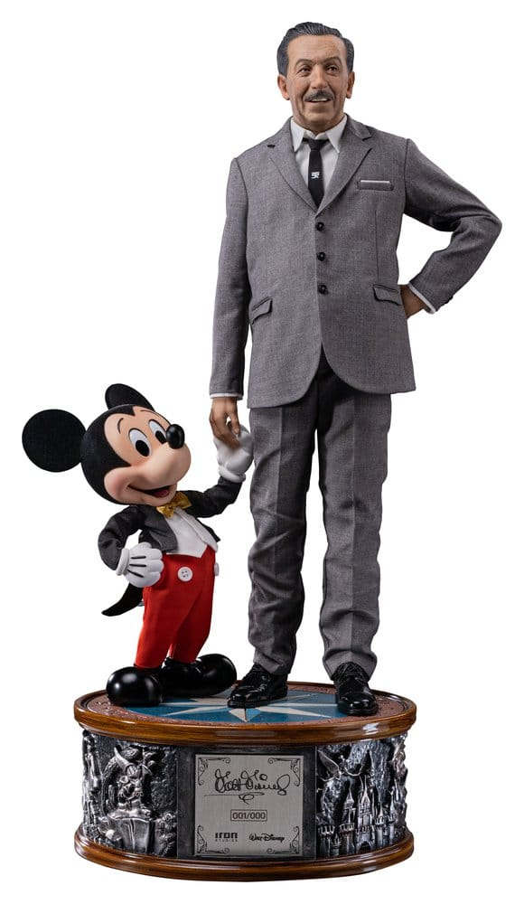Iron Studios Disney Classics - Walt Disney & Mickey Mouse