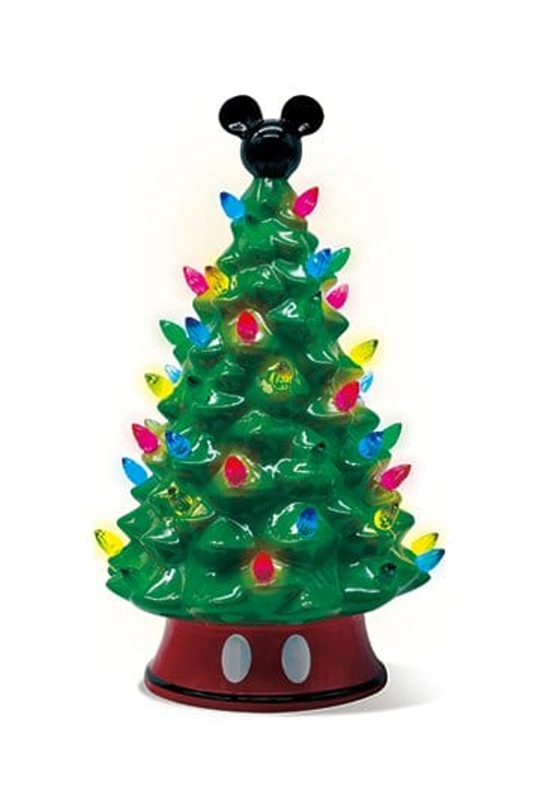 Disney Ceramic Christmas Tree 'Mickey Mouse Ears' - UKNC19532