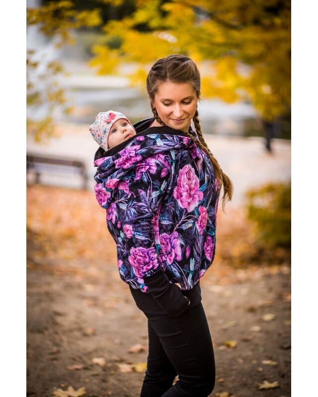 Greyse Babywearing Sweatshirt 5in1 Peony L
