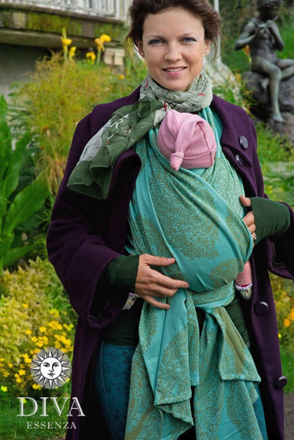 Diva Essenza Menta draagdoek met bamboe maat 5