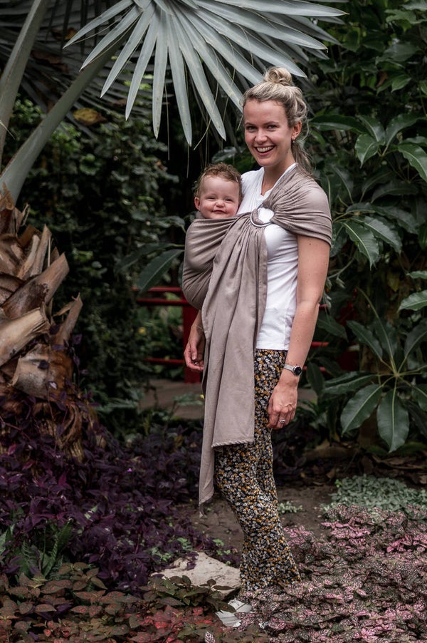 Pure Baby Love ringsling Brown