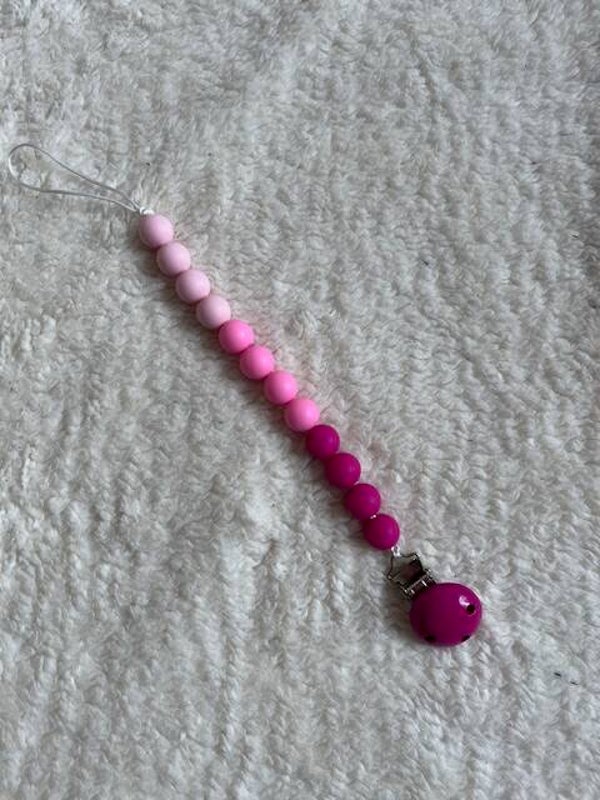 Speenkoord met Siliconen Kralen