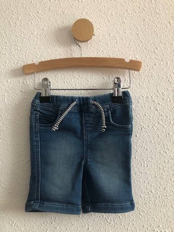 Kort Spijkerbroekje met veters