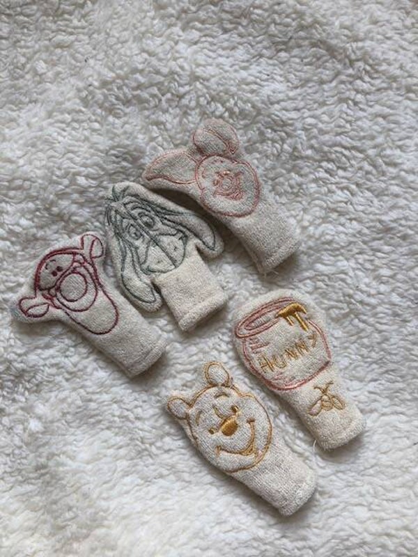 Vingerpoppetjes "Winnie the Pooh"