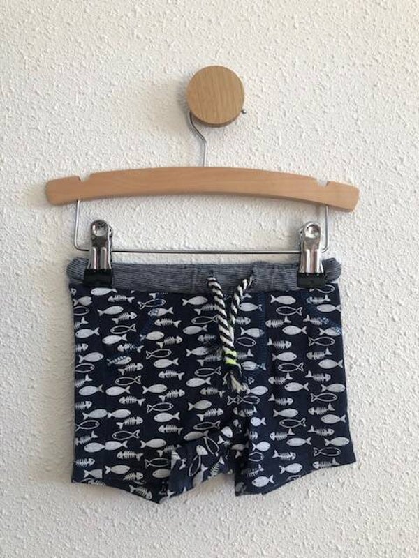 Kort Broekje met vissen