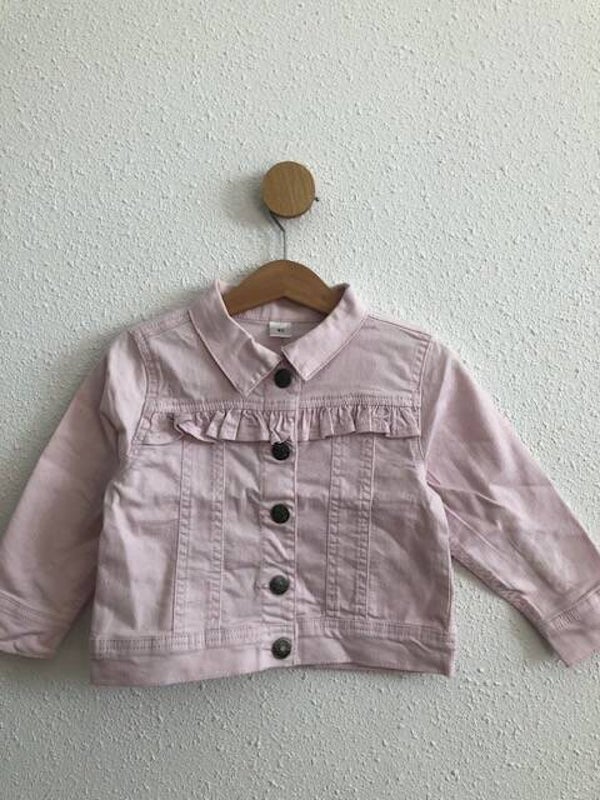 Spijkerjasje met Ruches