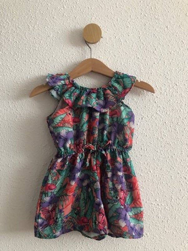 Jumpsuit met Papegaaien