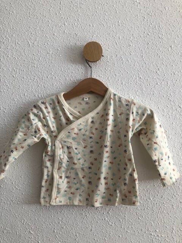 Overslagshirtje met Bladeren