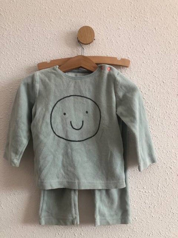 Pyjama met een Smiley