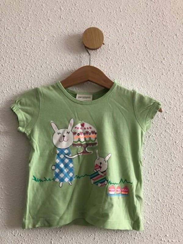 T-shirt met konijnen