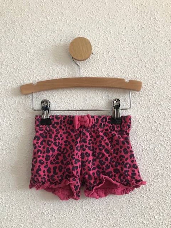 Kort Broekje met Dierenprint