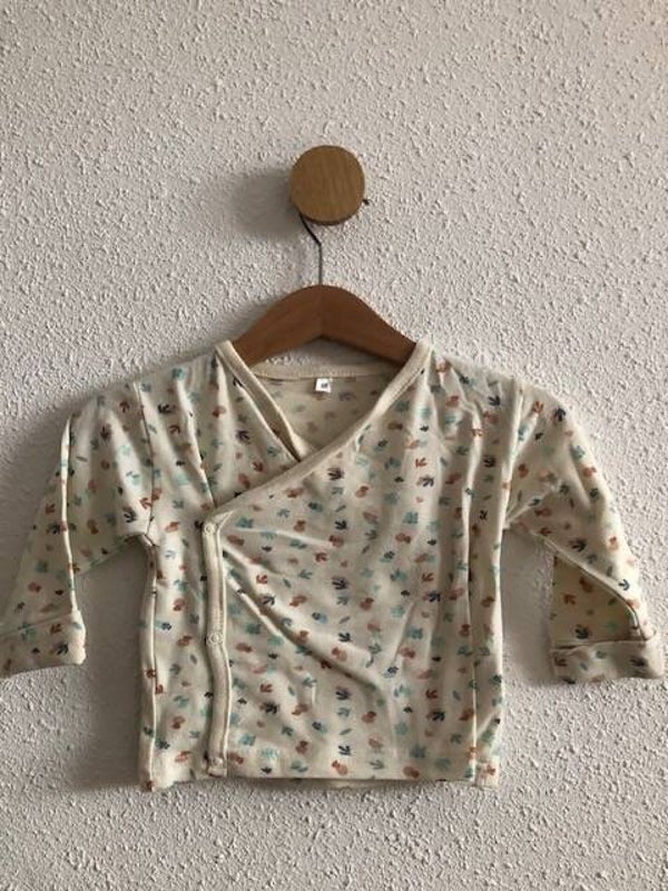 Overslagshirtje met Bladeren