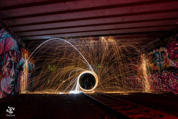 Workshop Lightpainting en Staalwoldraaien