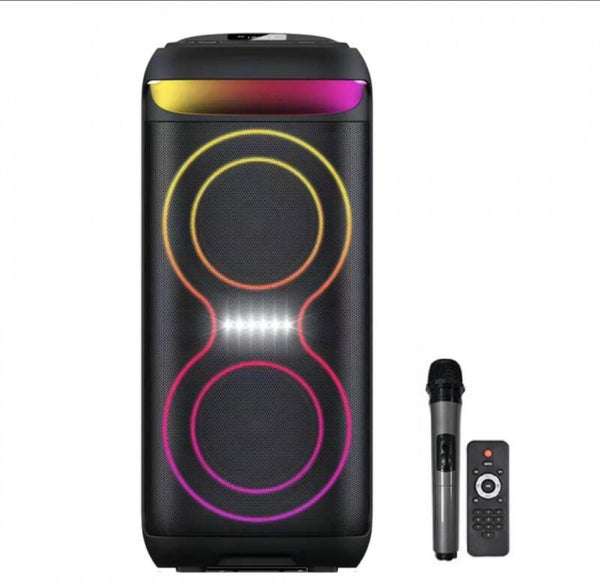 Altoparlante portatile con funzione karaoke, altoparlante per feste SoundMan