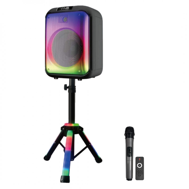 Altoparlante portatile con funzione karaoke, altoparlante per feste SoundMan