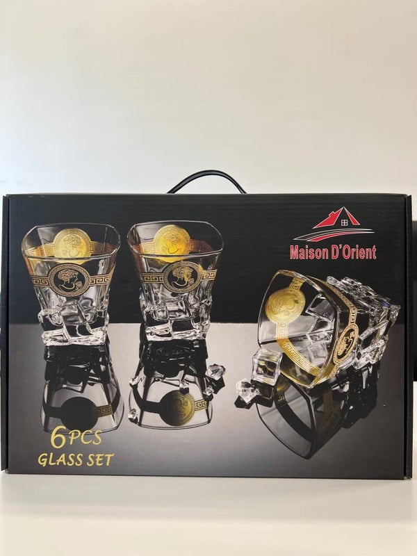 Set Versace Whisky 6 Bicchieri