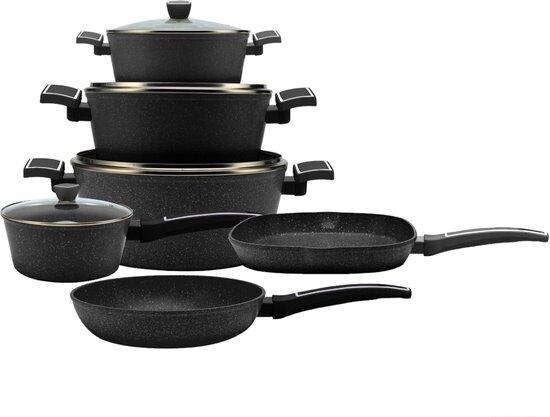 Royal Swiss – Set di pentole da 10 pezzi