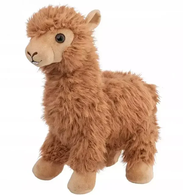254 Maskotka Alpaka Brązowa Lama - 30cm =4138