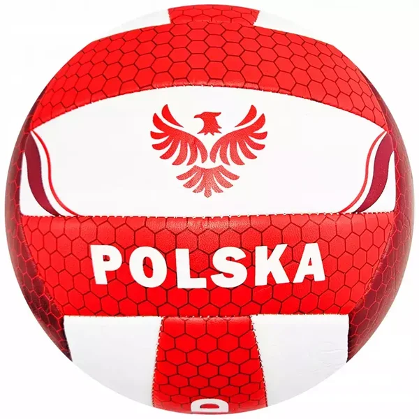 258 PIŁKA SIATKOWA REPREZENTACJA POLSKI MIĘKKA R. 5 DO SIATKÓWKI PLAŻOWA HALOWA =8310