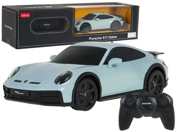 RASTAR  R/C 1:24 Porsche 911 Dakar Miętowy RASTAR