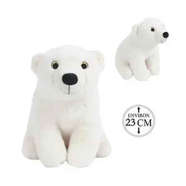 21 Pluszak Bozami Niedźwiedź Polarny 23cm