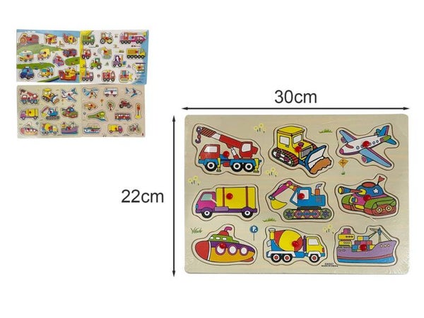 97 UKŁADANKA DREWNIANA