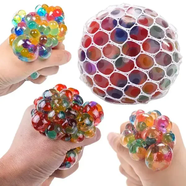 168 Piłeczka Antystresowa 6 cm – Redukcja Stresu, Zabawka do Rąk Y101808