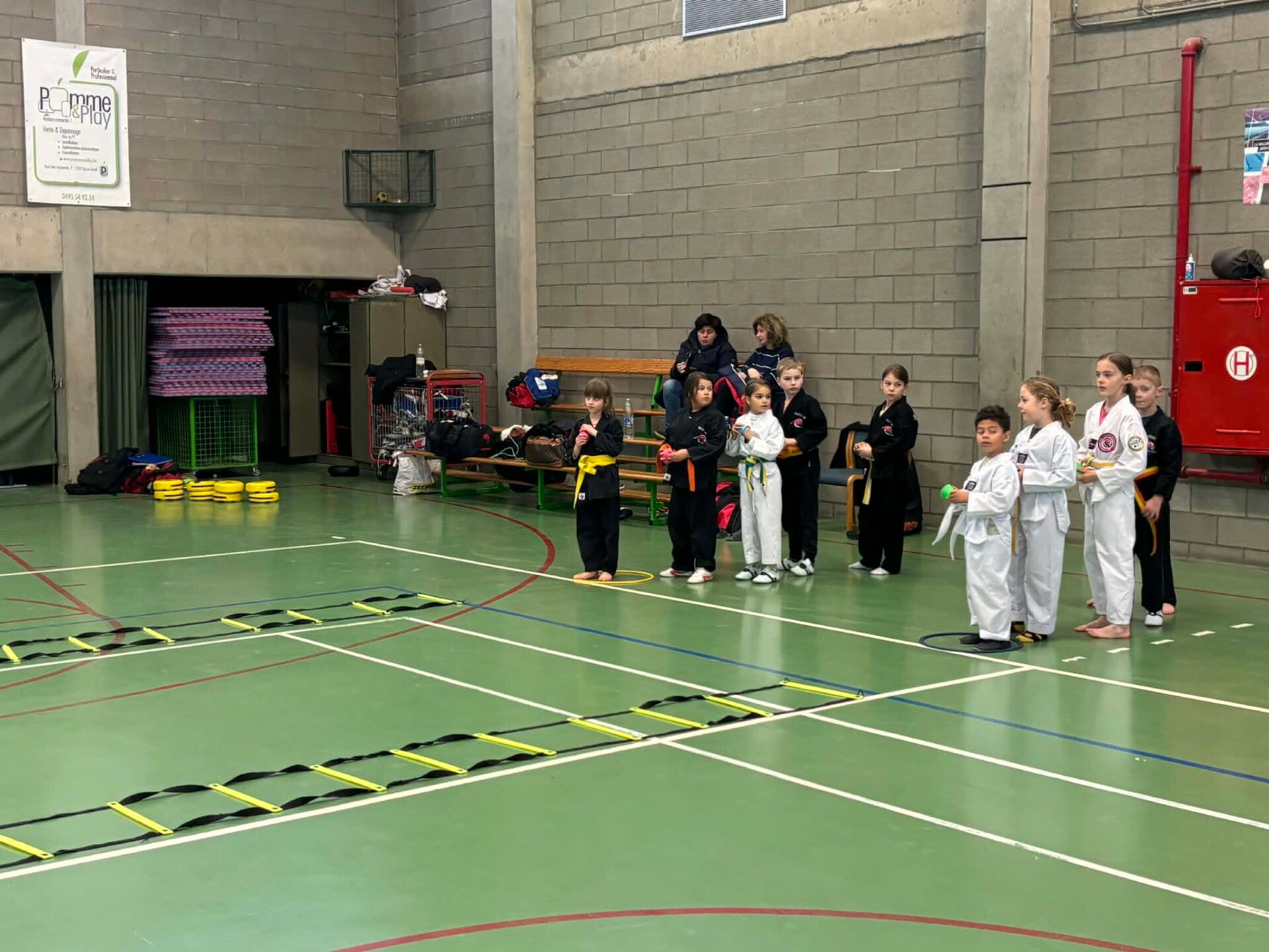 Cours de taekwondo enfants à Orp-Jauche