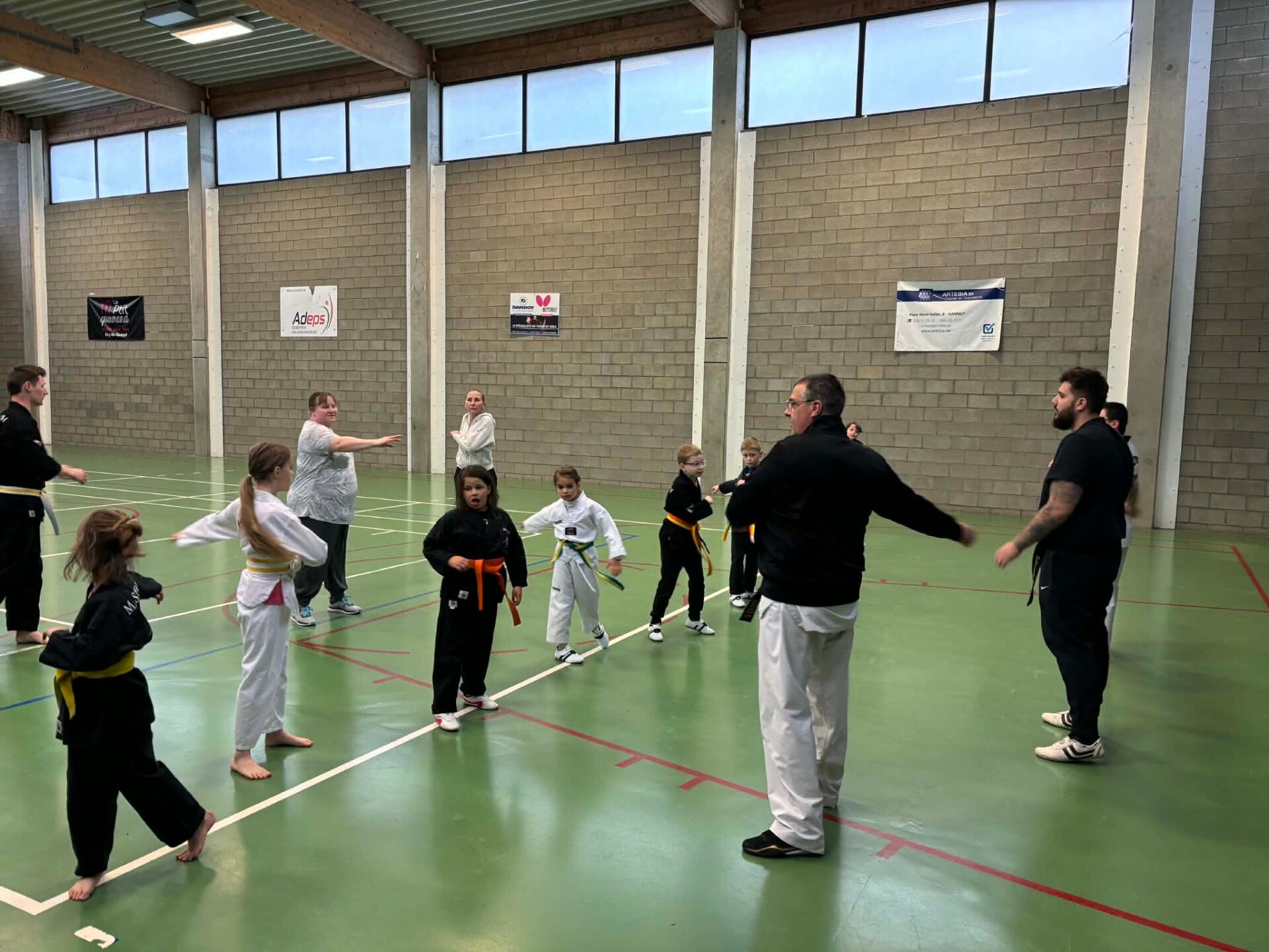 Cours de taekwondo enfants à Orp-Jauche