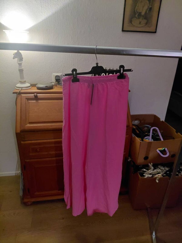 Kvii roze broek S