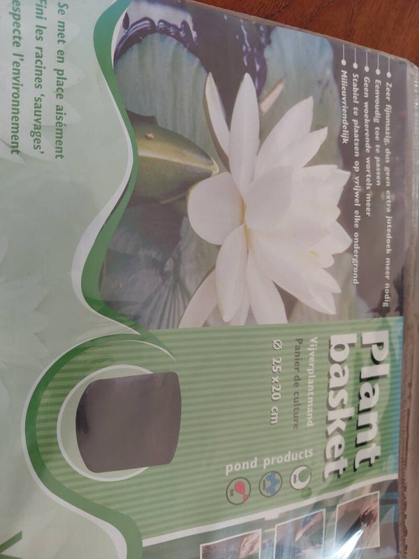 Vijverplantmand rond 25 x 20 cm