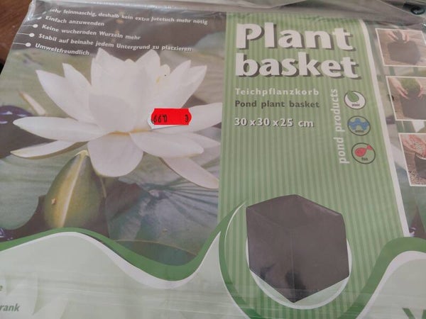 Vijverplantmand 30 x 30 x 25 cm
