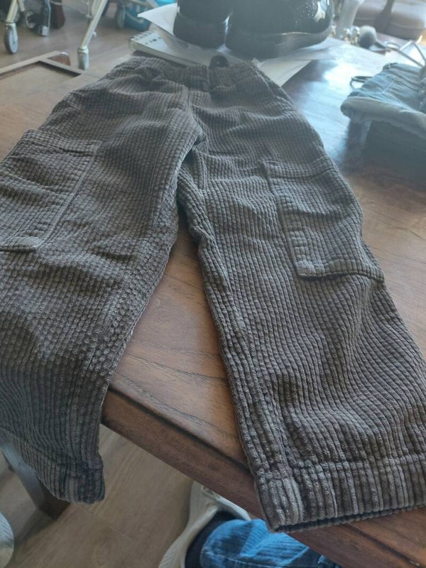 Ribcord bruin broek 104