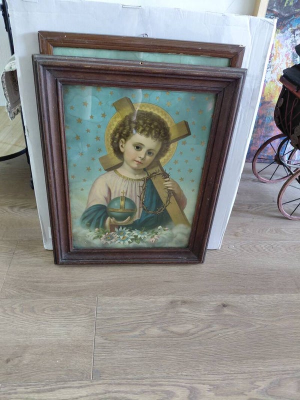 Heilige vintage schilderij
