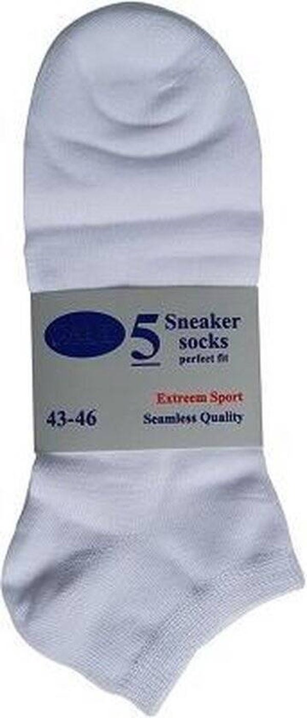 5 paar Naft sneaker sokken 39/42