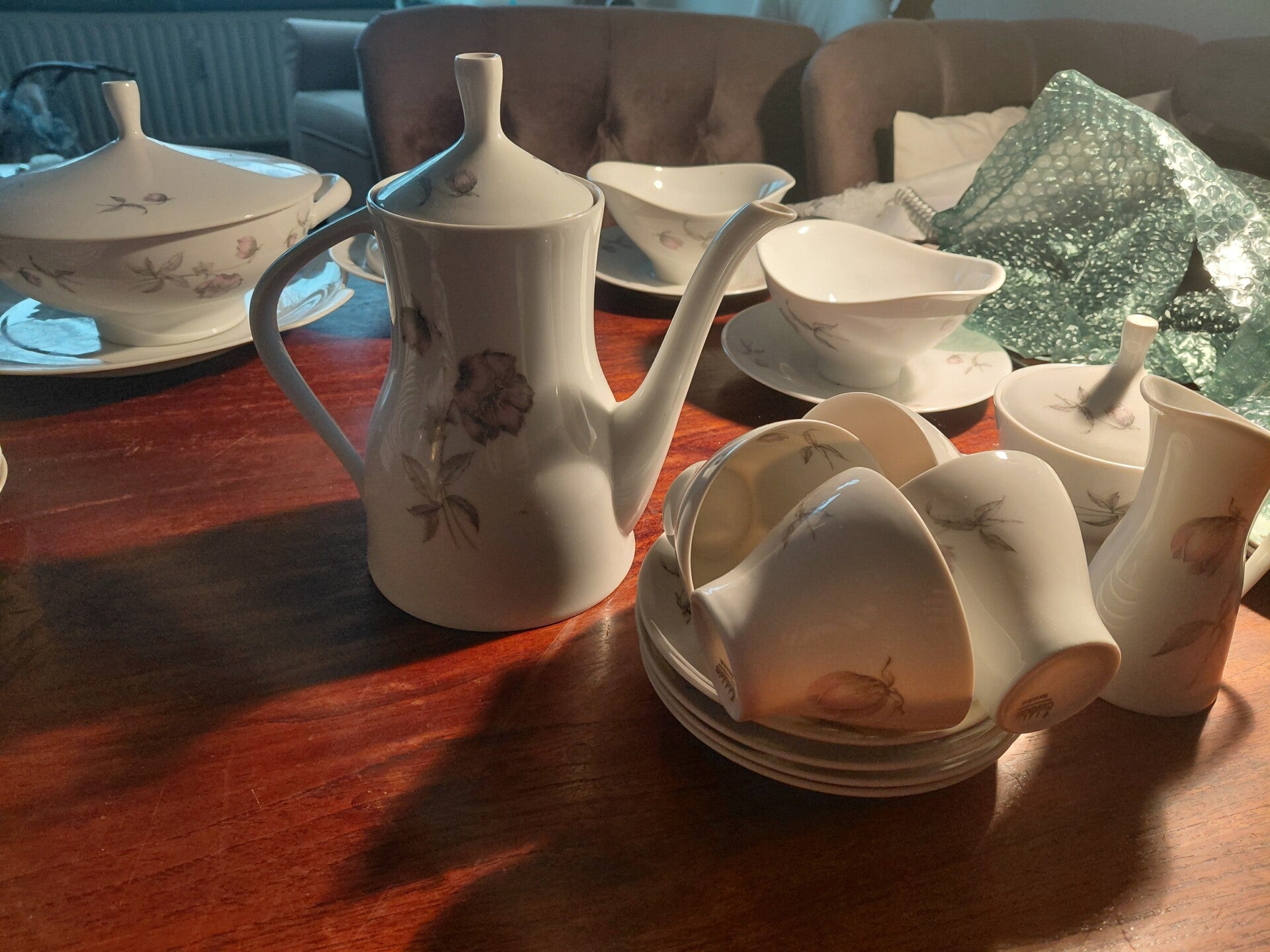 Bavaria edelweis theeservies