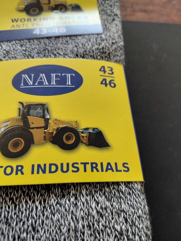 3 paar Naft werksokken 43/46